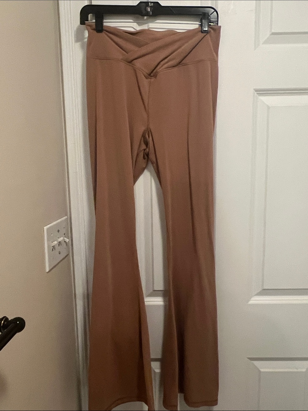 PINK Victoria's Secret Mauve Brown Bootcut Flare Pants